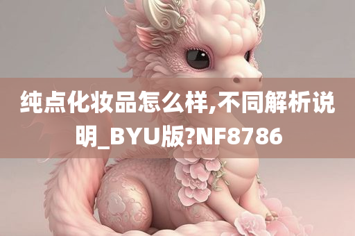 纯点化妆品怎么样,不同解析说明_BYU版?NF8786