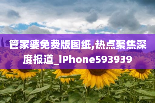 管家婆免费版图纸,热点聚焦深度报道_iPhone593939