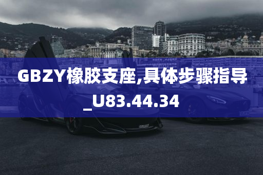 GBZY橡胶支座,具体步骤指导_U83.44.34