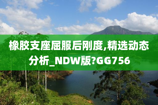 橡胶支座屈服后刚度,精选动态分析_NDW版?GG756