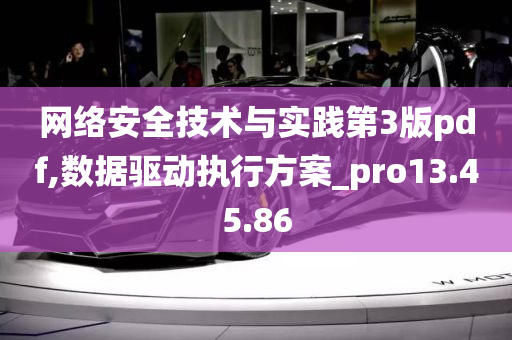 网络安全技术与实践第3版pdf,数据驱动执行方案_pro13.45.86