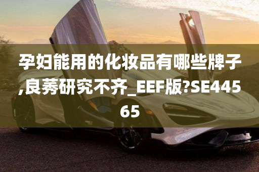 孕妇能用的化妆品有哪些牌子,良莠研究不齐_EEF版?SE44565