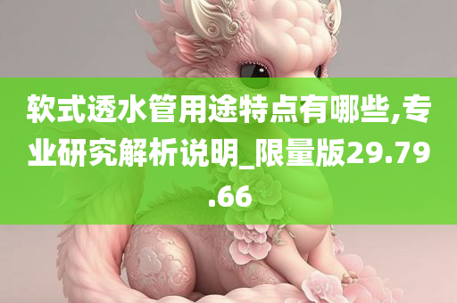 软式透水管用途特点有哪些,专业研究解析说明_限量版29.79.66