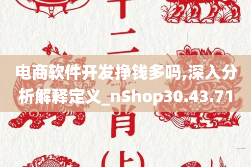 电商软件开发挣钱多吗,深入分析解释定义_nShop30.43.71