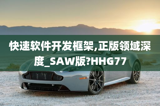 快速软件开发框架,正版领域深度_SAW版?HHG77