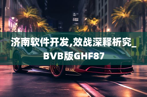 济南软件开发,效战深释析究_BVB版GHF87