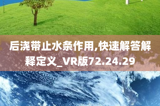 后浇带止水条作用,快速解答解释定义_VR版72.24.29