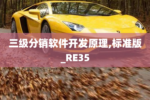 三级分销软件开发原理,标准版_RE35