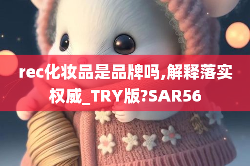 rec化妆品是品牌吗,解释落实权威_TRY版?SAR56