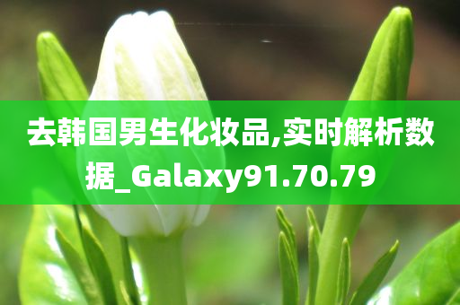 去韩国男生化妆品,实时解析数据_Galaxy91.70.79