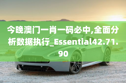 今晚澳门一肖一码必中,全面分析数据执行_Essential42.71.90