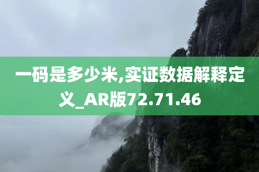 一码是多少米,实证数据解释定义_AR版72.71.46