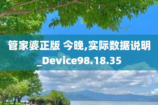 管家婆正版 今晚,实际数据说明_Device98.18.35