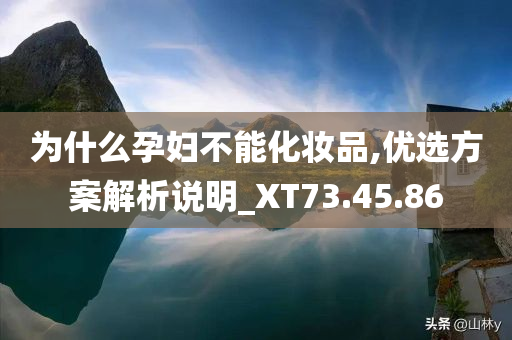 为什么孕妇不能化妆品,优选方案解析说明_XT73.45.86