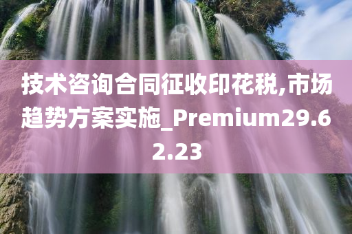 技术咨询合同征收印花税,市场趋势方案实施_Premium29.62.23