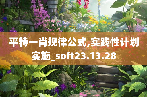 平特一肖规律公式,实践性计划实施_soft23.13.28