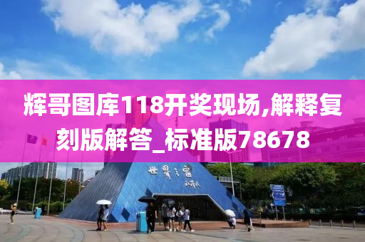 辉哥图库118开奖现场,解释复刻版解答_标准版78678