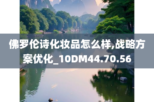 佛罗伦诗化妆品怎么样,战略方案优化_10DM44.70.56