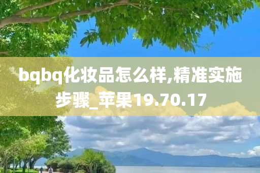 bqbq化妆品怎么样,精准实施步骤_苹果19.70.17