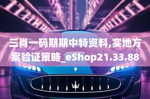 三肖一码期期中特资料,实地方案验证策略_eShop21.33.88