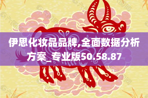 伊思化妆品品牌,全面数据分析方案_专业版50.58.87