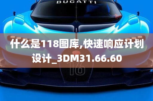 什么是118图库,快速响应计划设计_3DM31.66.60