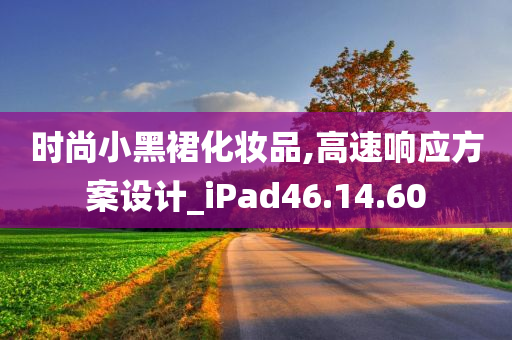 时尚小黑裙化妆品,高速响应方案设计_iPad46.14.60