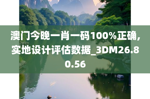 澳门今晚一肖一码100%正确,实地设计评估数据_3DM26.80.56