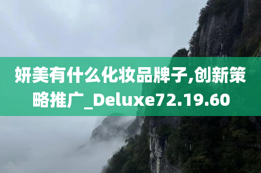 妍美有什么化妆品牌子,创新策略推广_Deluxe72.19.60