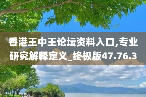 香港王中王论坛资料入口,专业研究解释定义_终极版47.76.30