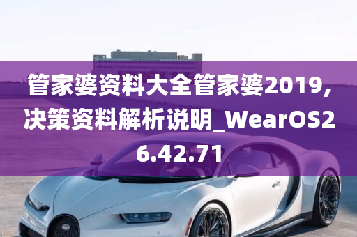 管家婆资料大全管家婆2019,决策资料解析说明_WearOS26.42.71