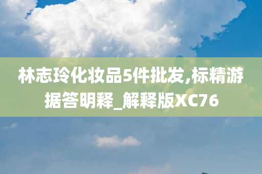 林志玲化妆品5件批发,标精游据答明释_解释版XC76