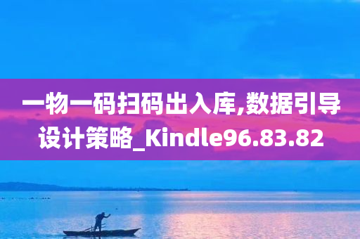 一物一码扫码出入库,数据引导设计策略_Kindle96.83.82