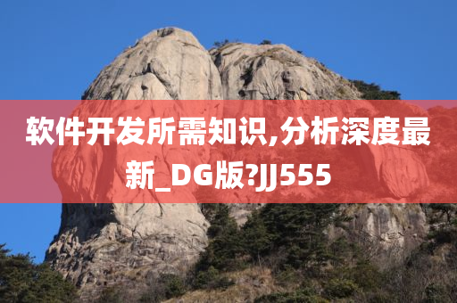 软件开发所需知识,分析深度最新_DG版?JJ555