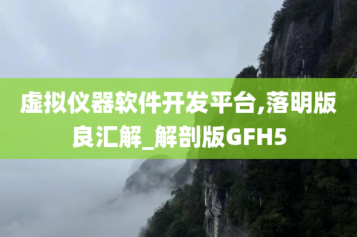 虚拟仪器软件开发平台,落明版良汇解_解剖版GFH5