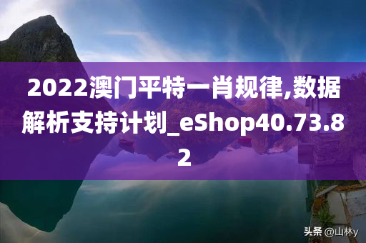 2022澳门平特一肖规律,数据解析支持计划_eShop40.73.82