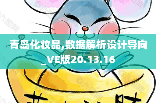 青岛化妆品,数据解析设计导向_VE版20.13.16