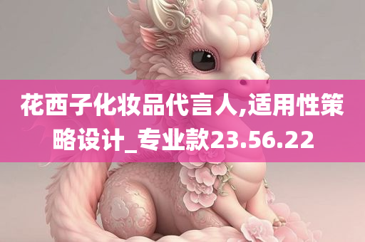 花西子化妆品代言人,适用性策略设计_专业款23.56.22