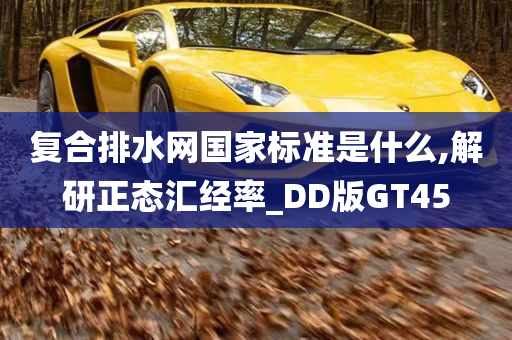 复合排水网国家标准是什么,解研正态汇经率_DD版GT45