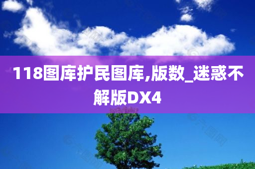 118图库护民图库,版数_迷惑不解版DX4