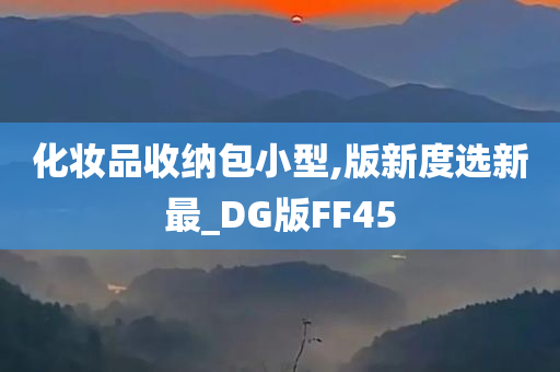 化妆品收纳包小型,版新度选新最_DG版FF45