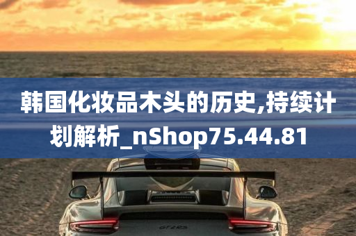 韩国化妆品木头的历史,持续计划解析_nShop75.44.81