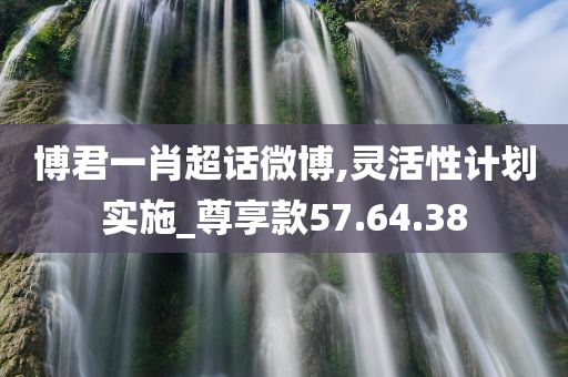 博君一肖超话微博,灵活性计划实施_尊享款57.64.38