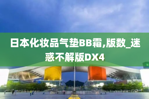 日本化妆品气垫BB霜,版数_迷惑不解版DX4