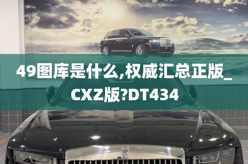 49图库是什么,权威汇总正版_CXZ版?DT434