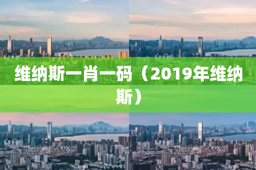 维纳斯一肖一码（2019年维纳斯）