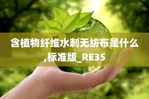 含植物纤维水刺无纺布是什么,标准版_RE35