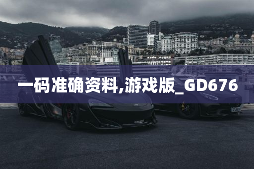 一码准确资料,游戏版_GD676