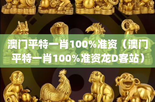 澳门平特一肖100%准资（澳门平特一肖100%准资龙D客站）