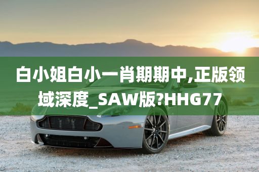 白小姐白小一肖期期中,正版领域深度_SAW版?HHG77